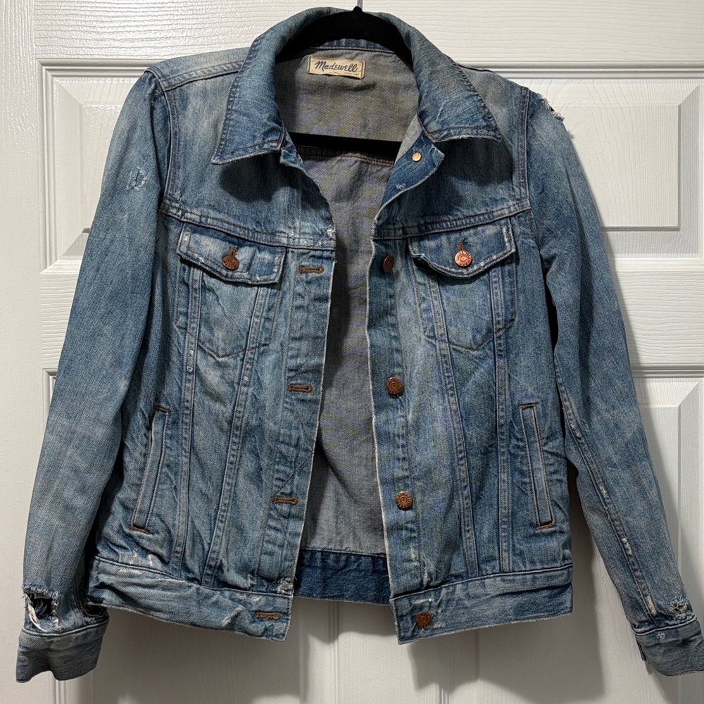 Madewell Blue Denim Jacket